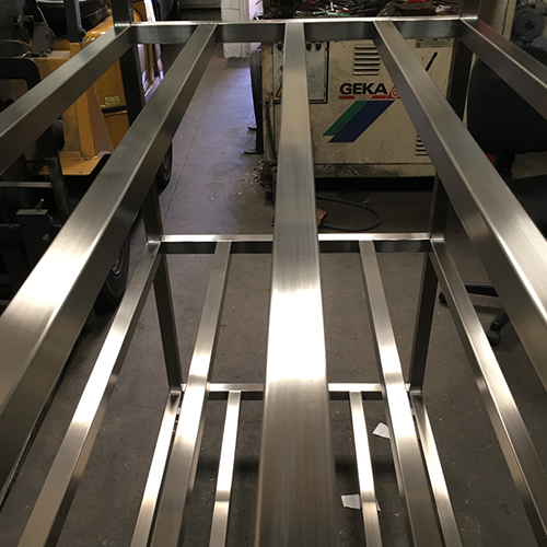 Stainless Steel Shelved Trolleys